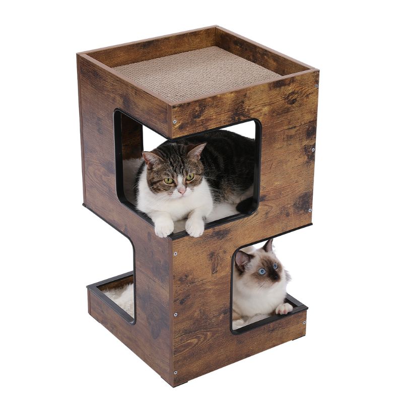 Arbre à Chat Table de Nuit